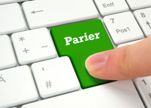 clavier toucher parier